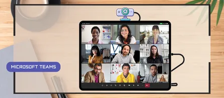 External USB webcam on iPad with Teams