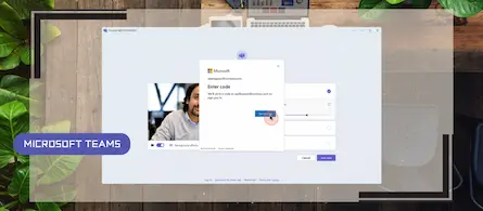 Email verification of external Teams participants